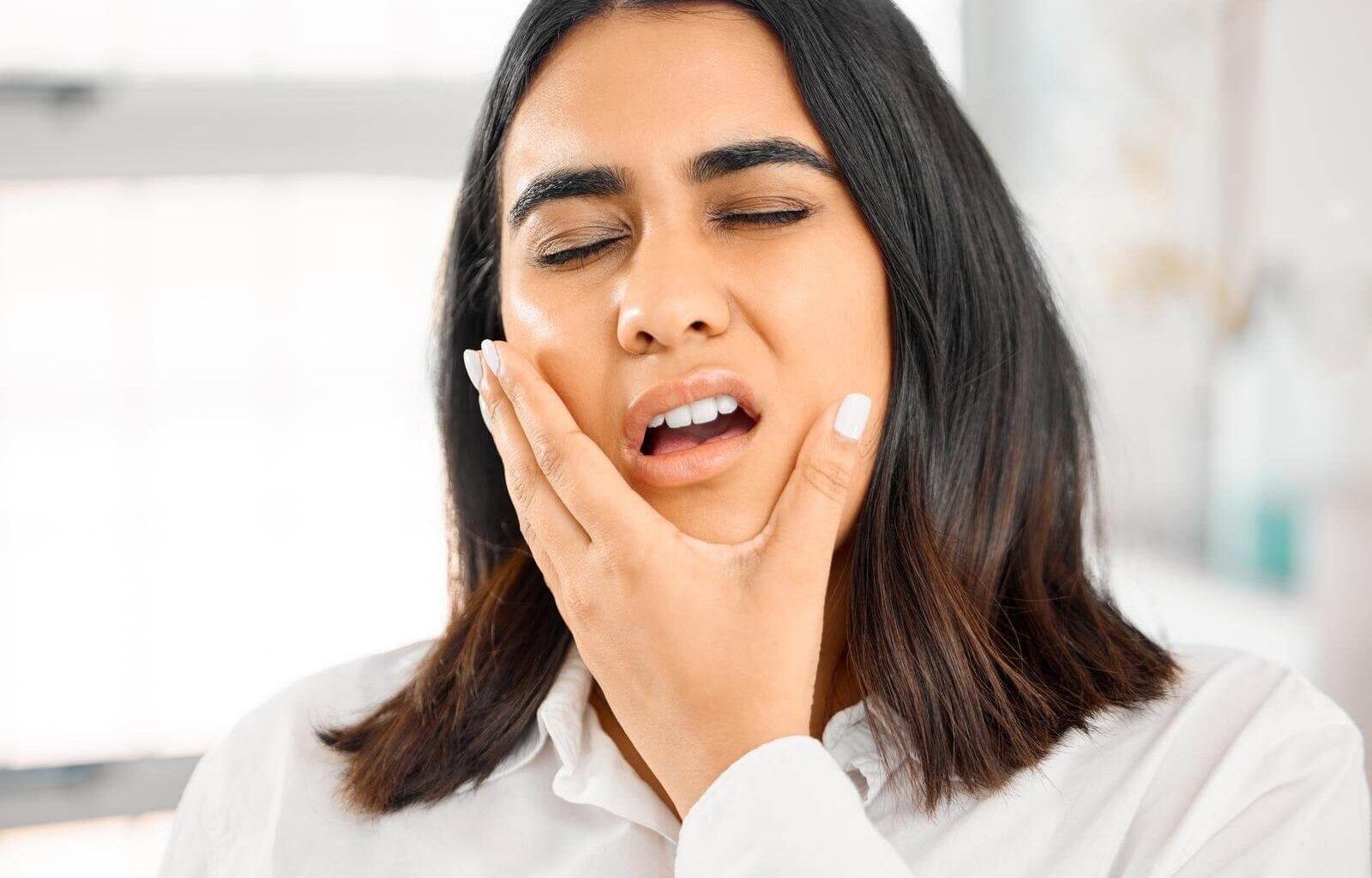 bóle zębów nerwica