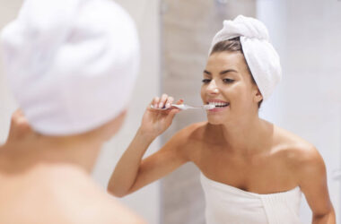 Mycie zębów przed gastroskopią