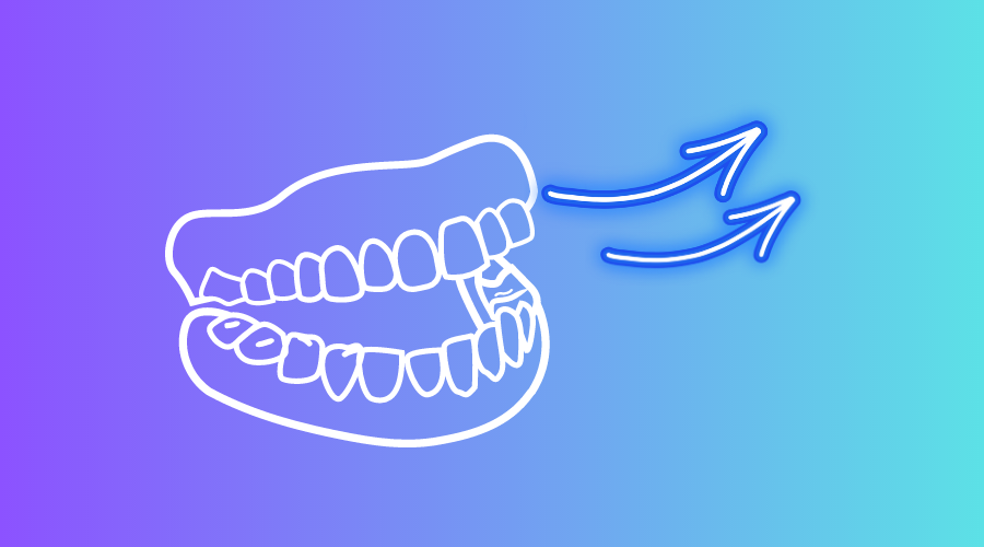 protruzja zębów to wychylenie zębów na zewnątrz